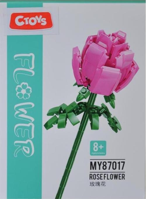 s Rose Flower Block MY87017