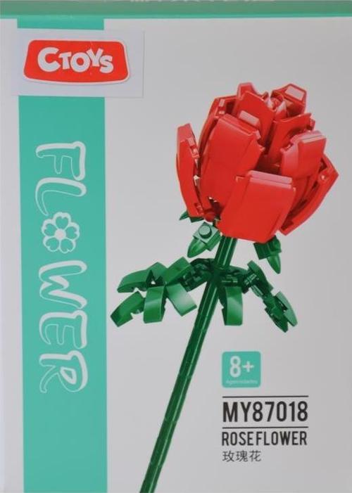s Rose Flower Block MY87018