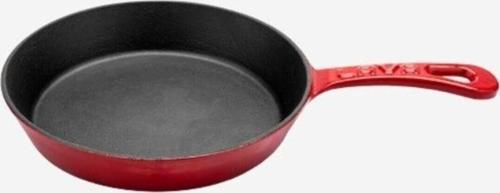 Kızartma Tavası Kırmızı Demir Döküm 20 cm