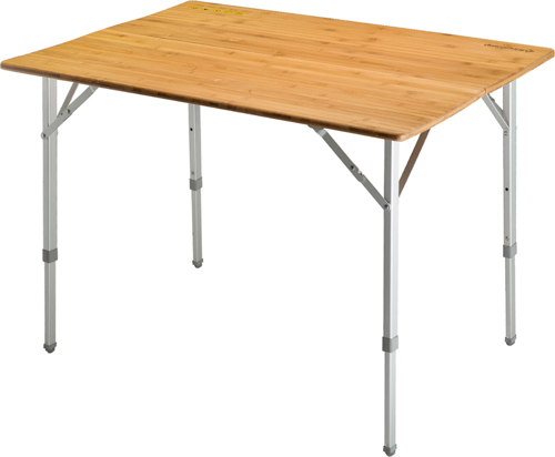 KingCamp Bamboo XL 120x70 Bambu Kamp Masası