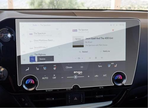 Lexus NX 14 inç Mat Ekran Koruyucu Multimedya Navigasyon