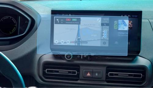 Peugeot Rifter 10 inç Ekran Koruyucu Multimedya Şeffaf Nano