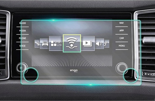 Skoda Karoq Ekran Koruyucu 8 inç Multimedya Nano Şeffaf