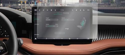 Skoda Superb 10 inç Mat Ekran Koruyucu Multimedya Şeffaf