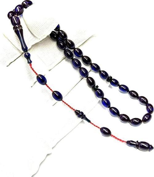 Beyzi Model Sistemli 6-9mm Sıkma Ateş Kehribar Tesbih