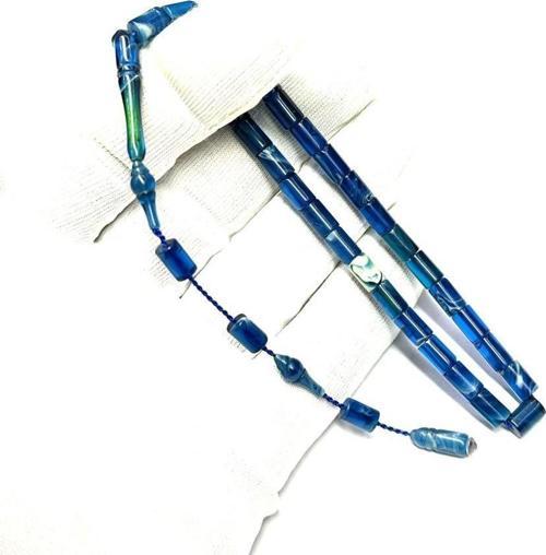 Bilek Boy Kesme Model sistemli 5-7mm Hareli Sıkma Kehribar Tesbih