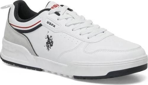 U.S.POLO ASSN AUSTIN 4PR BEYAZ LACİVERT COMFORT CASUAL SPOR AYAKKABI