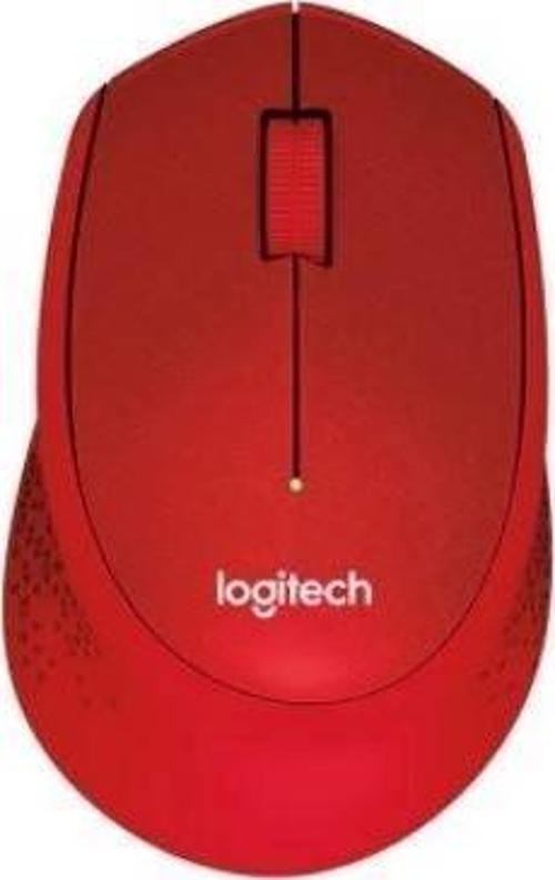 Logıtech M330 Sessiz Kablosuz Usb Optik Mouse Kırmızı 910-004911