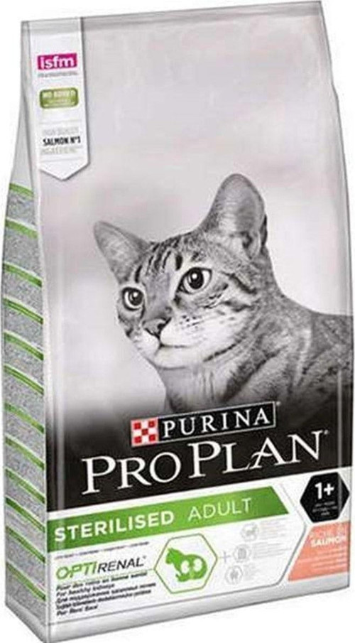 Kısırlaştırılmış Somonlu Kedi Maması 3 Kg