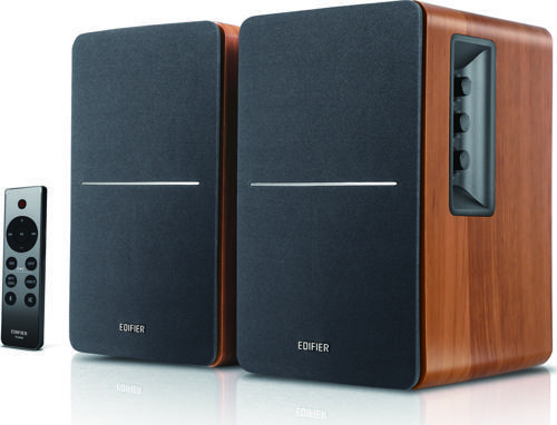 R1280DBS Kahverengi Subwoofer Çıkışlı Çift Hoparlör