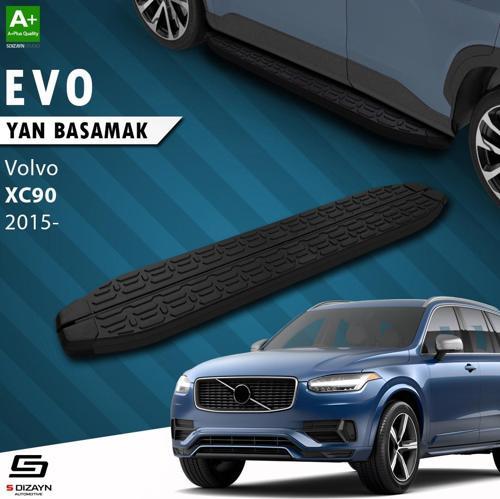 Volvo XC90 2 Evo Siyah Yan Basamak 193 Cm 2015 Üzeri