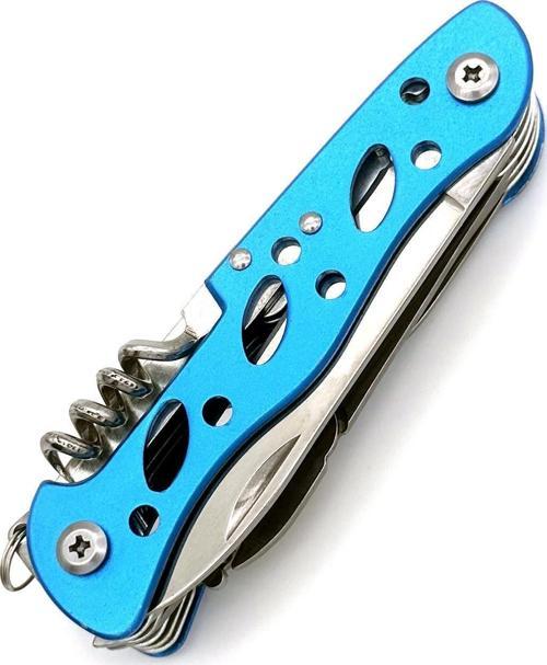 Çok Amaçlı İsveç Outdoor Kamp Çakısı 111mm Büyük Boy - Paslanmaz Çelik mavi