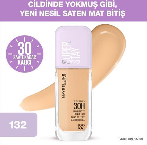 Super Stay Lumi Matte Fondöten - 132