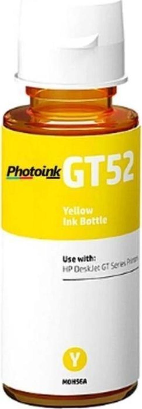 TKPrint HP Photoİnk GT52 670 700 720 750 790 Sarı Muadil Mürekkep 6000 Sayfa