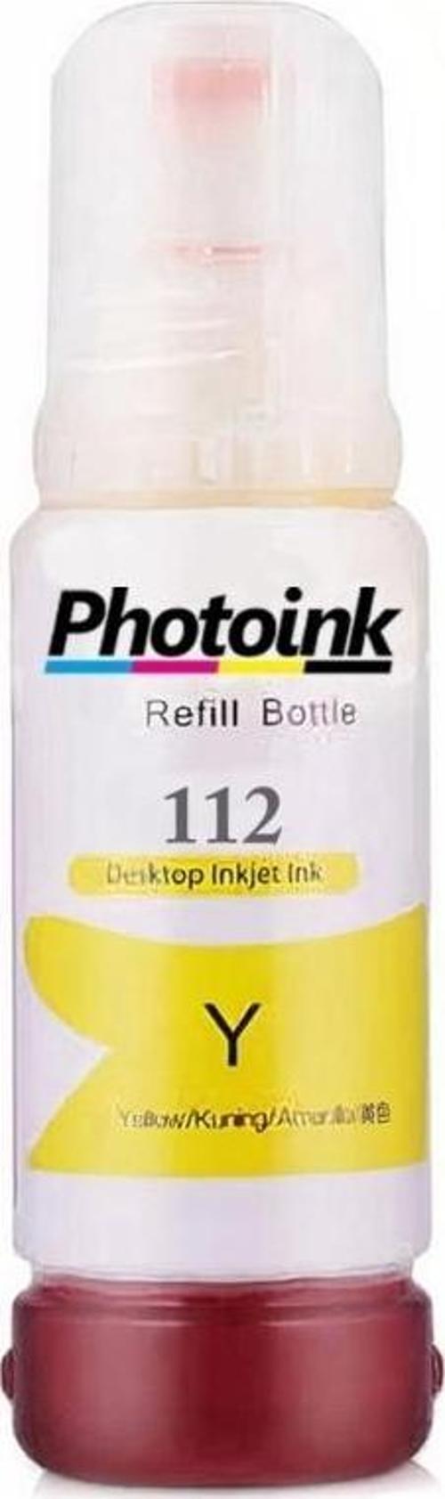 Epson L6570 Sarı Muadil Mürekkep 112 - 70 ML