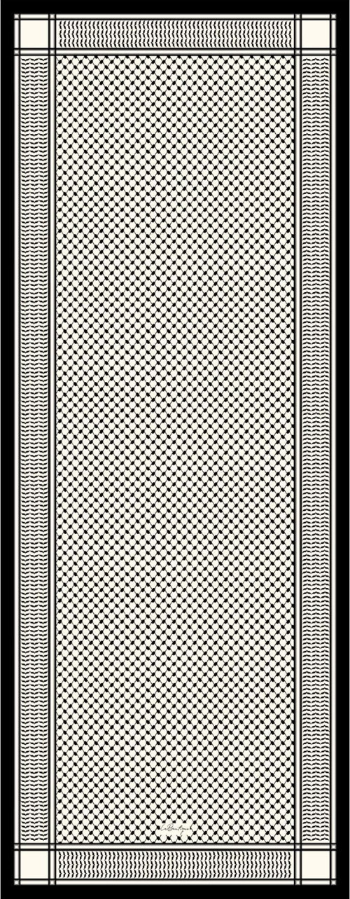 Kefiye Şal 70x190 Herbal/bitkisel