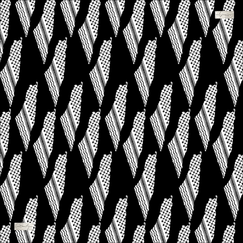 Filistin Serisi %100 Sura İpek - F116 - 90x90