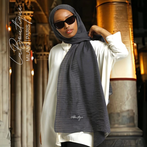 Herbal Bitkisel Şal Antrasit - 70x190