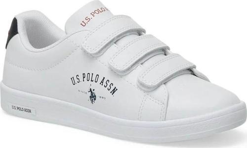 U.S.POLO ASSN SINGER 3PR BEYAZ ÇIRTLI GÜNLÜK SPOR AYAKKABISI