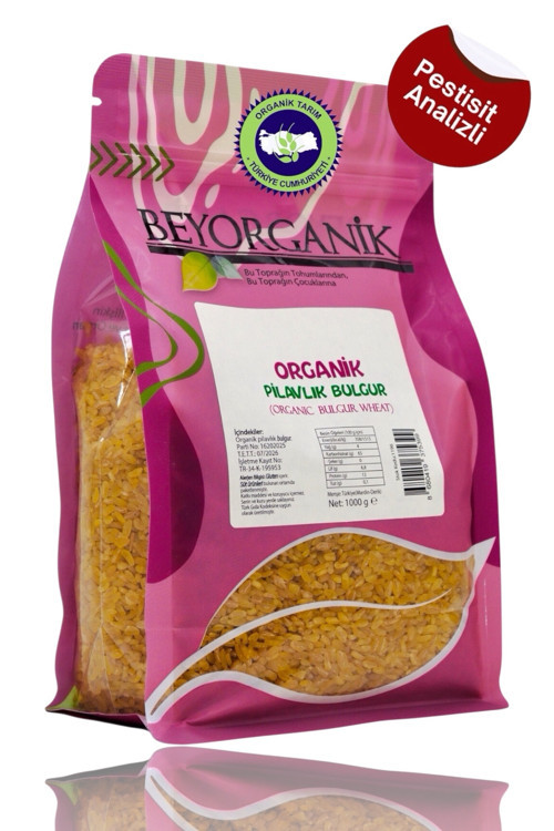 Organik Pilavlık Bulgur 1Kg