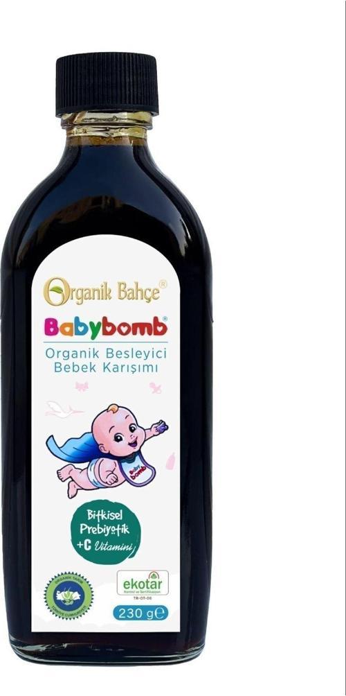 Babybomb Organik Besleyici Bebek Şurubu 230Gr