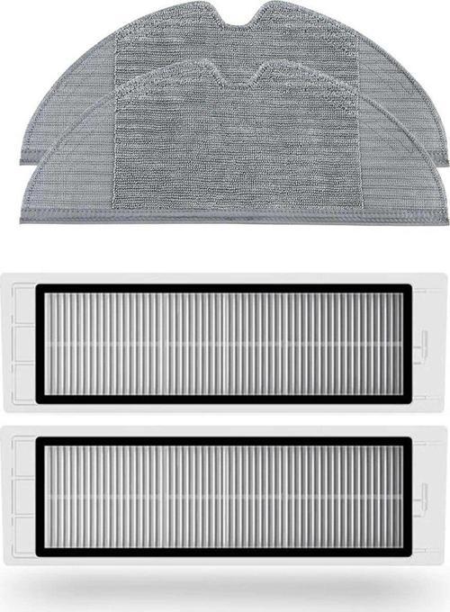 Dreame D9 Max Robot Süpürge Uyumlu 4'lü Yedek Parça Seti