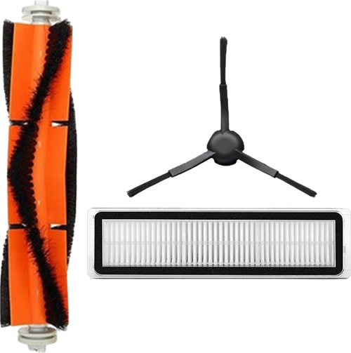 Dreame D9 Pro Robot Süpürge Uyumlu 3'lü Yedek Parça Seti