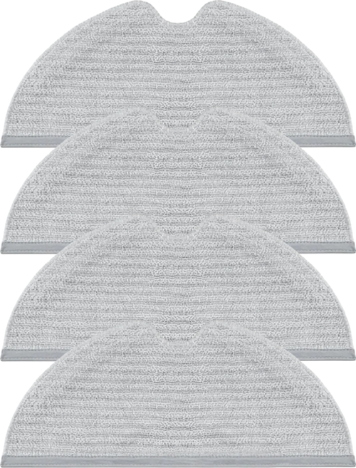 Dreame D9 Pro Robot Süpürge Uyumlu 4'li Mop Bezi- Yedek Parça Seti