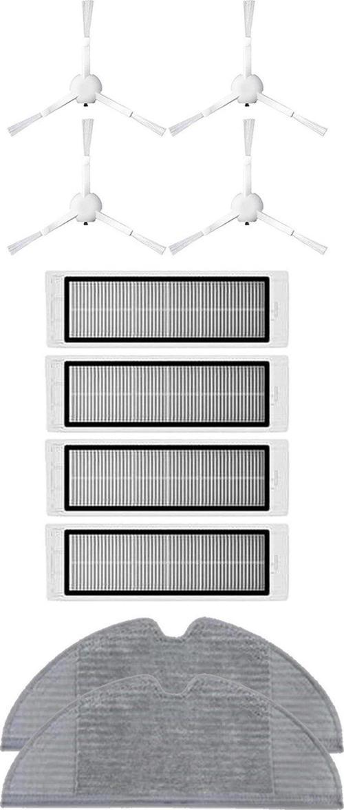 Dreame D9 Robot Süpürge Uyumlu 10'lu Yedek Parça Seti