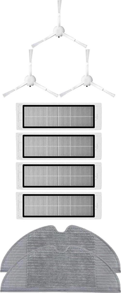 Dreame D9 Robot Süpürge Uyumlu 9'lu Yedek Parça Seti