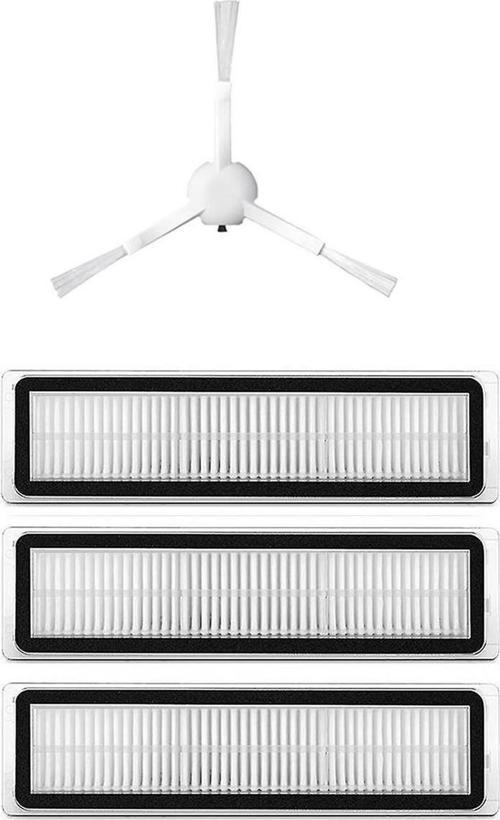 Dreame L10 Pro Robot Süpürge 3lü Hepa Filtre ve Yan Fırça