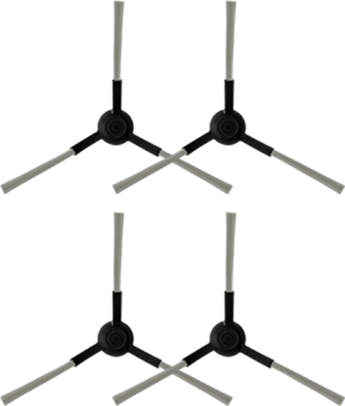 Dreame L10S Pro (RLS6L) Robot Süpürge Uyumlu 4'lü Yedek Parça Seti