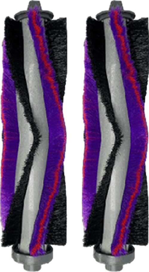 Midea S8+ Robot Süpürge Uyumlu 2'li Ana Fırça-Yedek Parça Seti