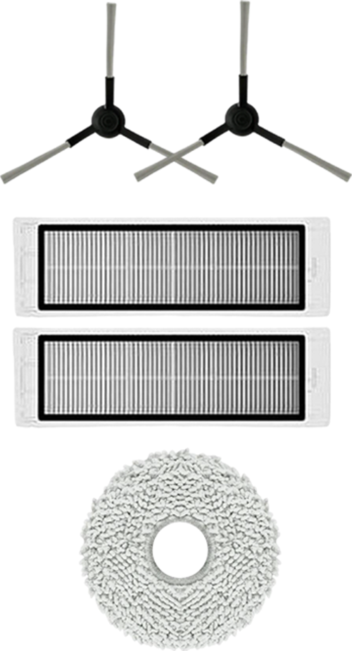 Dreame L10S Pro (RLS6L) Robot Süpürge Uyumlu 5'li Yedek Parça Seti