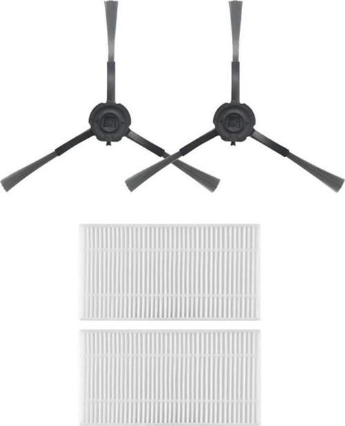 Karaca Vantuz Off Road 2in1 (RS007) Robot Süpürge Uyumlu 4'li Yedek Parça Seti - Muadil Ürün