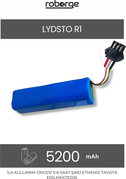 Lydsto R1 Robot Süpürge Uyumlu Batarya 5200 mAh - Muadil Ürün