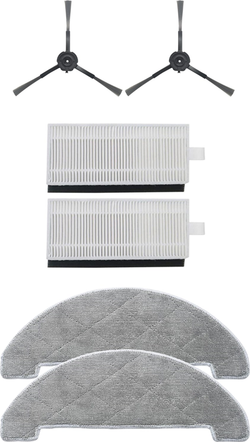 Muadil Wiami FX-11 Robot Süpürge Uyumlu 6'lı Yedek Parça Seti