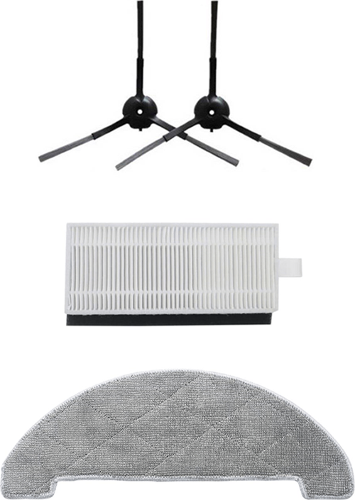 Muadil Wiami FX-9 Robot Süpürge Uyumlu 4'lü Yedek Parça Seti