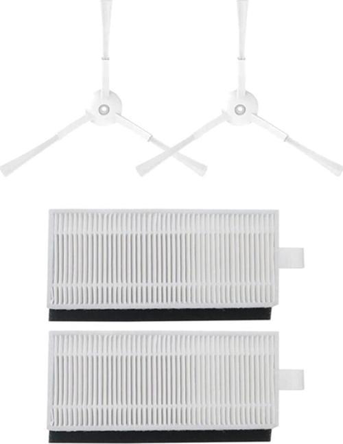 Neabot Nomo N2 Robot Süpürge Uyumlu 4'lü Yedek Parça Seti - Muadil Ürün