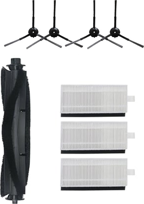 Muadil Wiami FX-9 Robot Süpürge Uyumlu 8'li Yedek Parça Seti