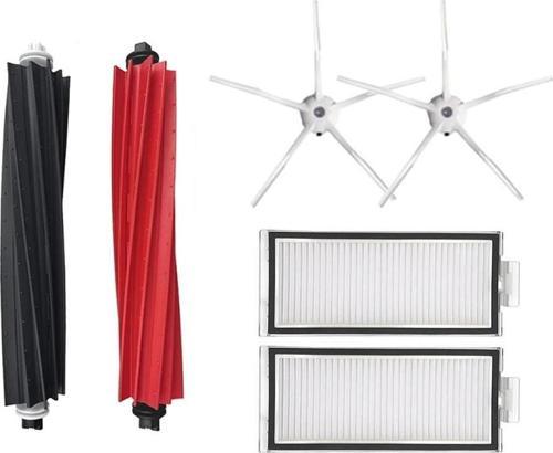 Roborock Q5 Pro + Robot Süpürge Uyumlu 6'lı Yedek Parça Seti