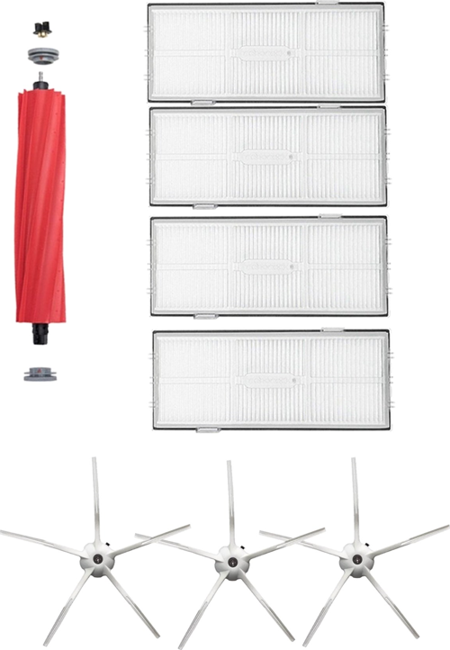 Roborock G10 Robot Süpürge Uyumlu 8'li Yedek Parça Seti