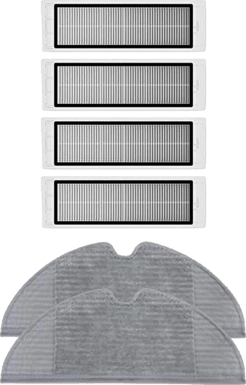 Vestel V-Bot Pro B Robot Süpürge Uyumlu 6'lı Yedek Parça Seti - Muadil Ürün