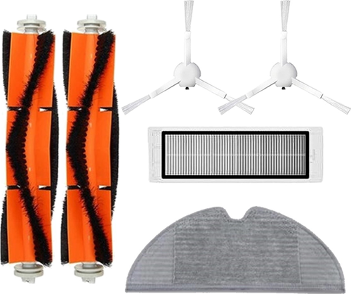 Vestel V-Bot Pro B Robot Süpürge Uyumlu 6'lı Yedek Parça Seti - Muadil Ürün