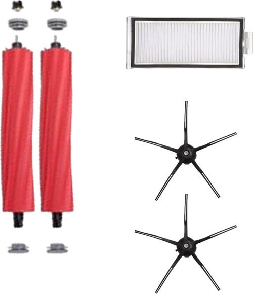 Roborock Q7 Max (Q380RR) Robot Süpürge Uyumlu 5'li Yedek Parça Seti