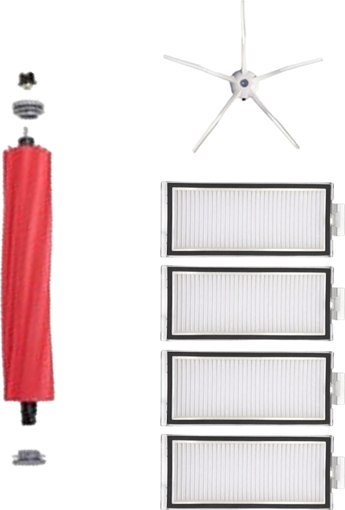 Roborock Q7 Max (Q380RR) Robot Süpürge Uyumlu 6'lı Yedek Parça Seti