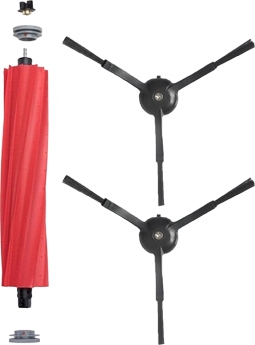 Roborock Q Revo Max V Robot Süpürge Uyumlu 3'lü Yedek Parça Seti