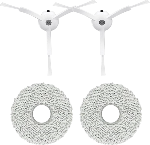 Roborock Q Revo Max V Robot Süpürge Uyumlu 4'lü Yedek Parça Seti