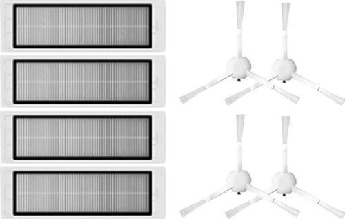 Vestel V-Bot Pro B Robot Süpürge Uyumlu 8'li Yedek Parça Seti - Muadil Ürün