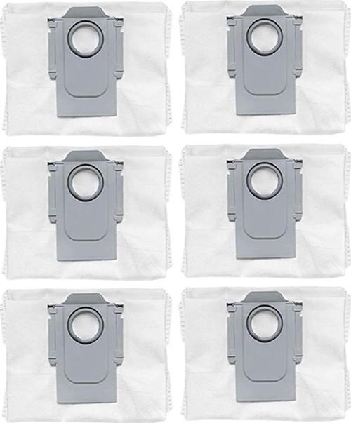 Roborock Q5+ Robot Süpürge Uyumlu 6'lı Toz Torbası